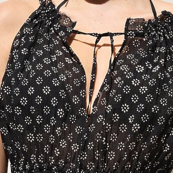 J. Crew Crinkled maxi dress in block print (Size XS) - New with Tags! - Picture 2 of 11